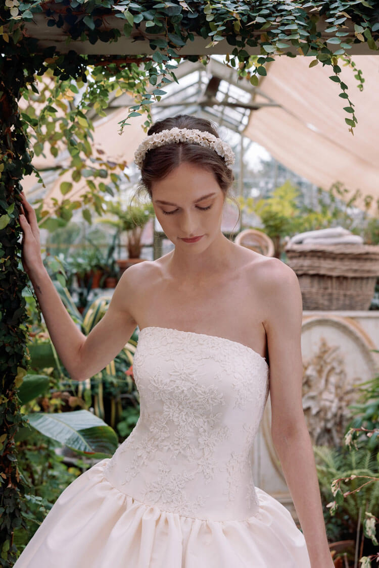 Alternate angle of Sareh Nouri Olivia gown