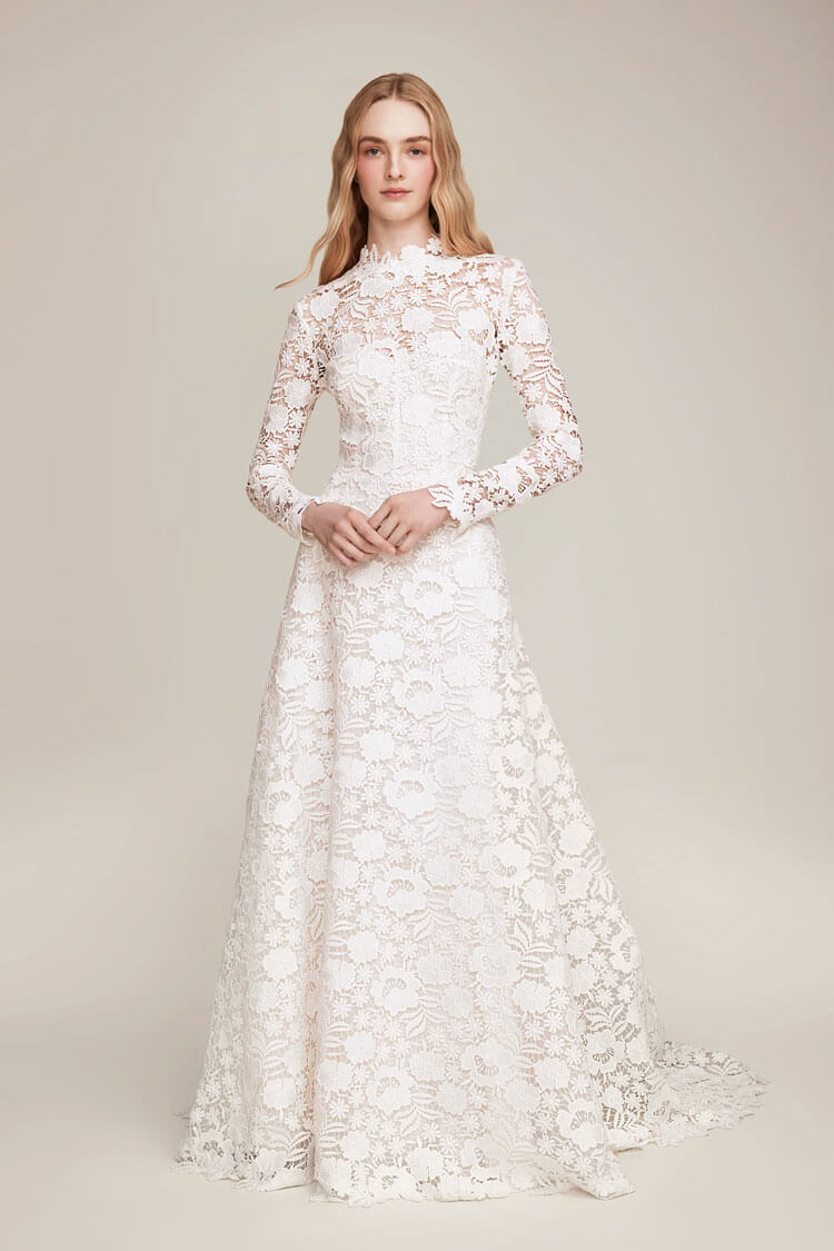 Front view of The Crawford gown by Lela Rose