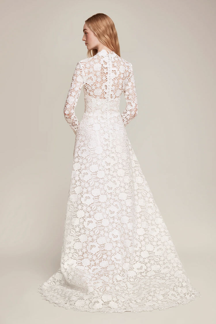 Lela Rose The Crawford bridal gown alternate view