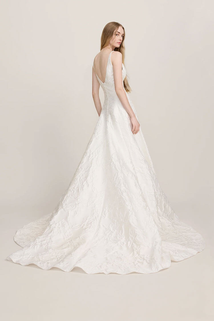 Detailed angle of The Reynolds bridal dress