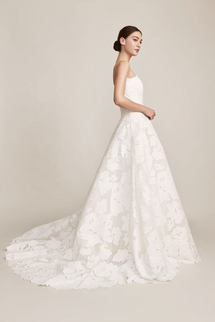 Lela Rose The Wallace bridal gown alternate view