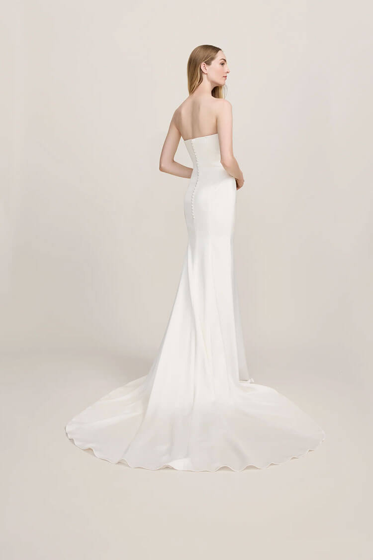 Lela Rose The Ivy bridal gown alternate detail