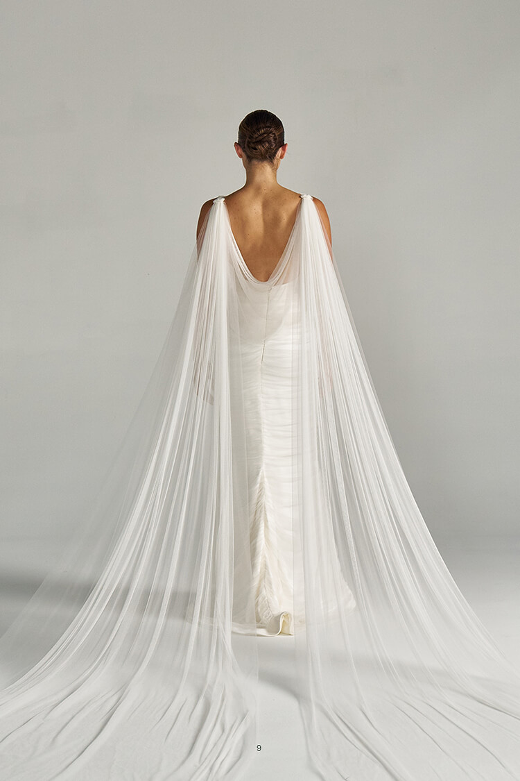 Alternate angle of Elizabeth Henry Sloane bridal dress