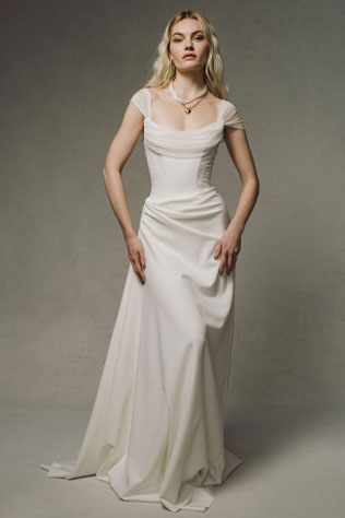 High Priestess gown design for custom gowns and fashion