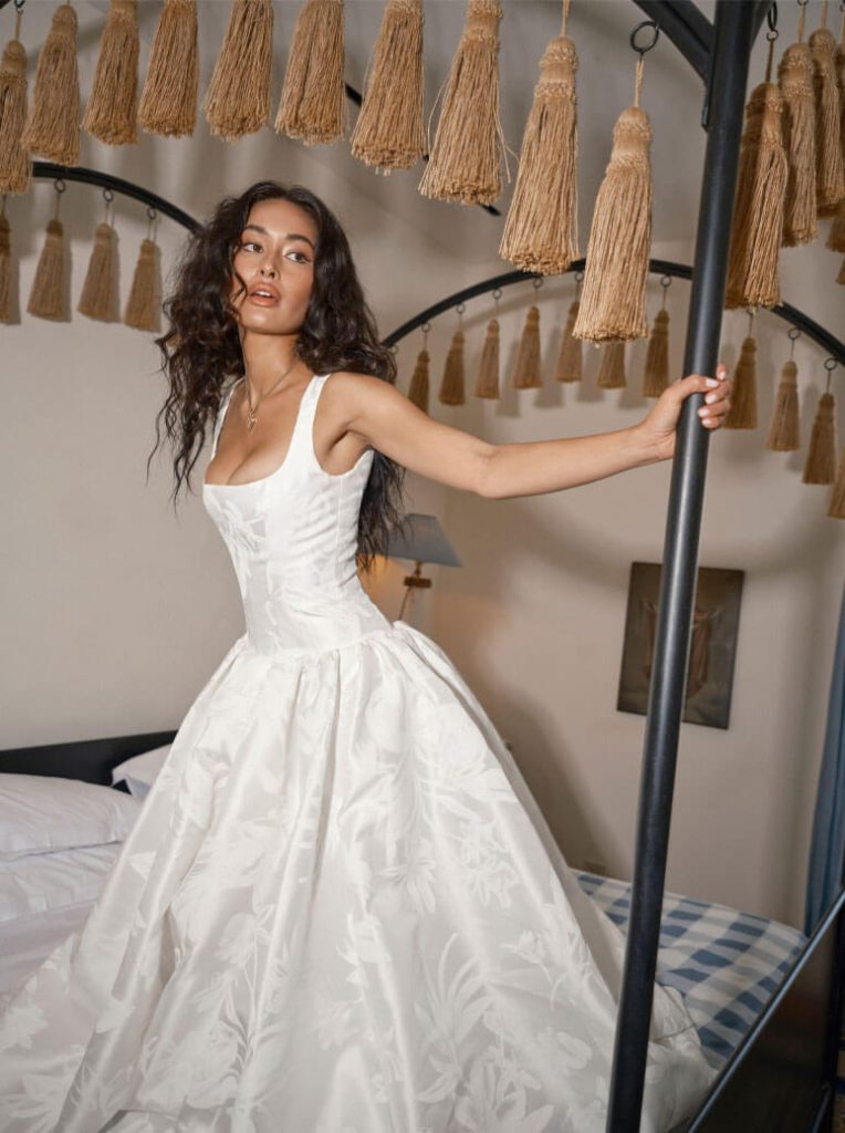 Sarah Seven design for custom gowns and occasion fashion
